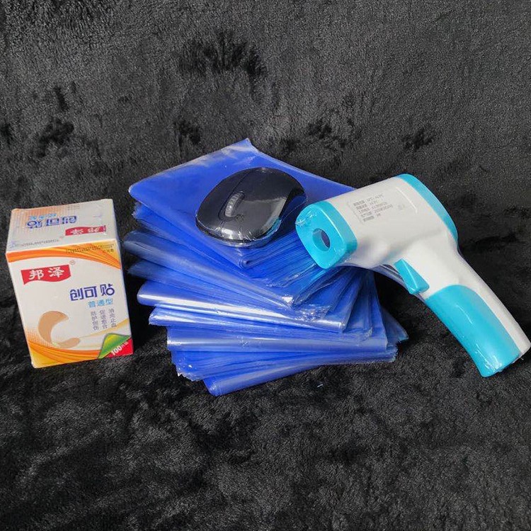 En stock bolsa de película Termocontraíble de PVC película a prueba de polvo película Termocontraíble transparente película de humo