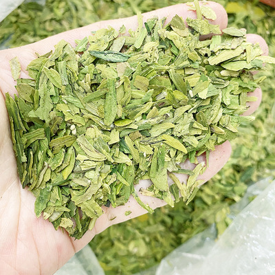 預售2024年明前茶碎茶葉龍井茶葉沫子500g奶茶店綠茶葉碎廠家