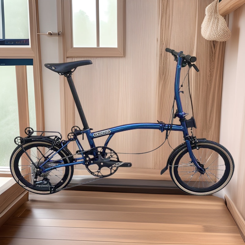 Cranston small cloth three folding car 16-inch 9-speed bicycle litepro portable ultra-light retro implementation bicycle