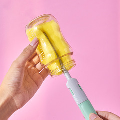 海綿奶瓶刷長柄洗杯刷 可拆卸摺疊保溫清潔刷