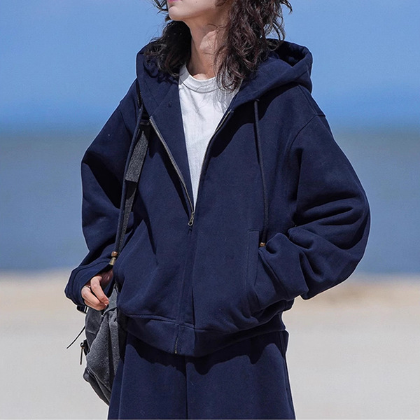 Japanese retro demi-season cardigan