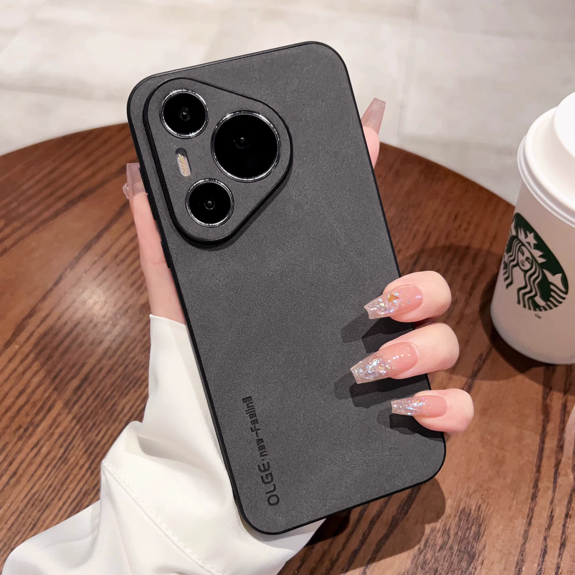 Подходит для Huawei Pura70 чехол для мобильного телефона p70UItra силиконовый P60 простой p70pro + карта на выход mate60
