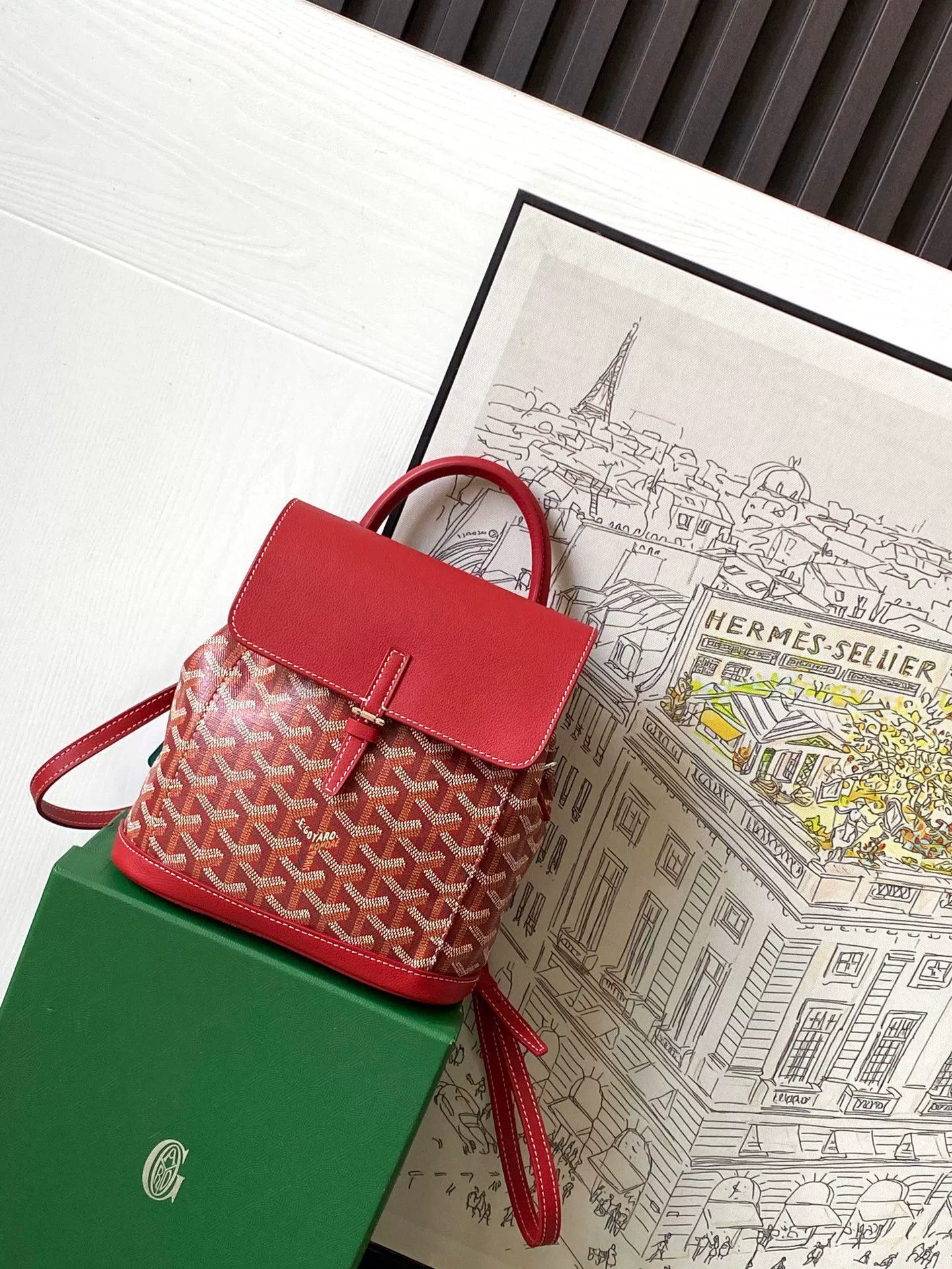 Мини-рюкзак Goyard с узором зебра, маленький школьный рюкзак, семейная буква рюкзак альпин мини повседневный рюкзак