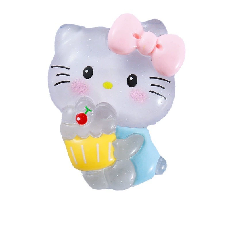 Big cartoon cream accessories, hair accessory, hair rope, footwear buckle, decorations