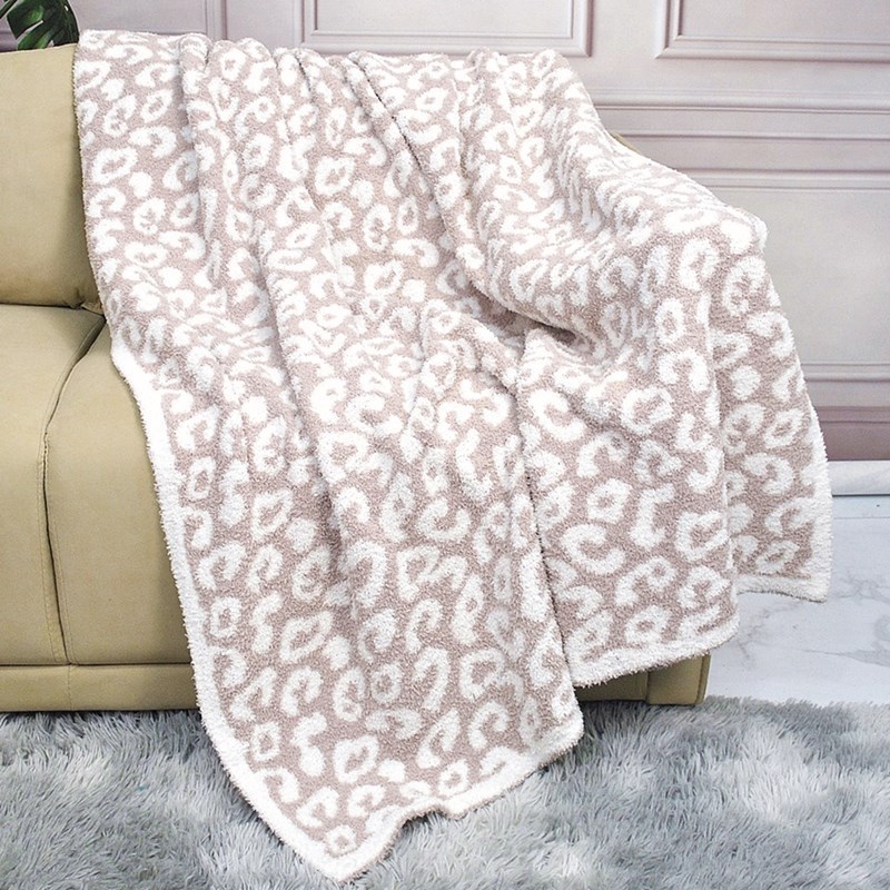 Knitted fleece coral sofa for sleep