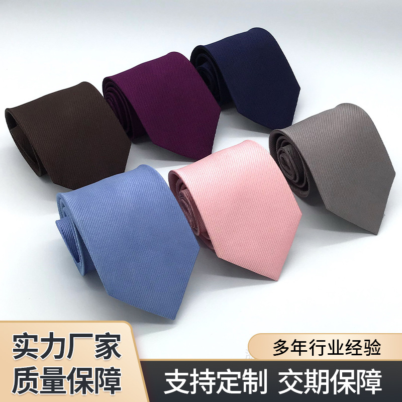 비즈니스 남성 정장 넥타이 9cm 수제 스트라이프 정장 넥타이 업무 캐주얼 웨딩 실크 자카드 실크