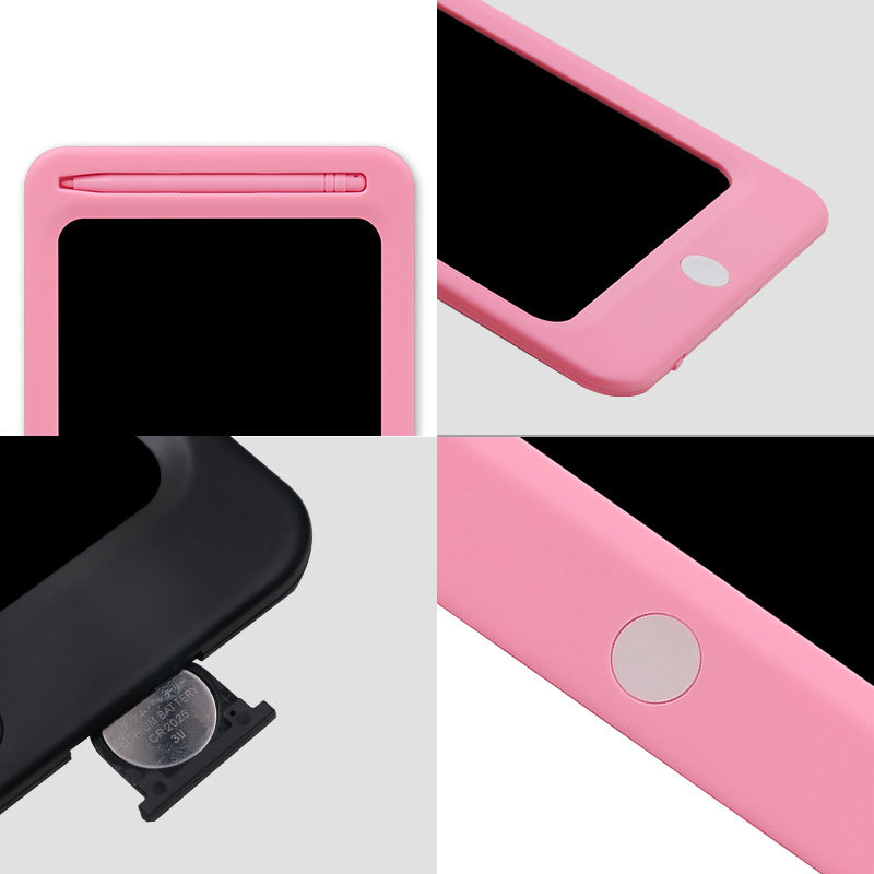 工厂定制8.5寸液晶写字板跨境外贸彩色绘画板高亮笔迹儿童画板