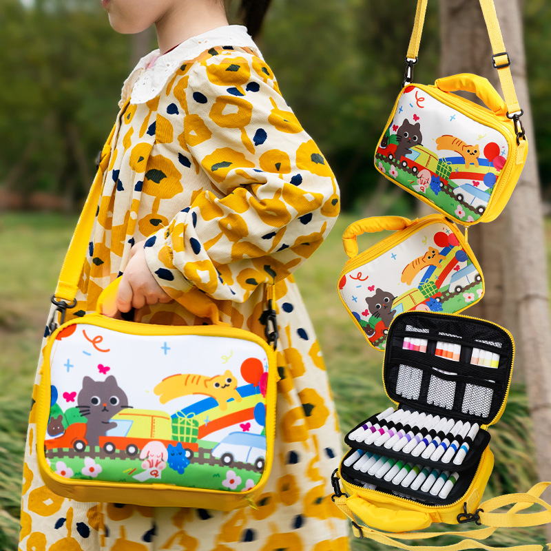 Paradise pack acrylic marker pen wholesale quick-drying color folding back children's students kindergarten gift painting watercolor