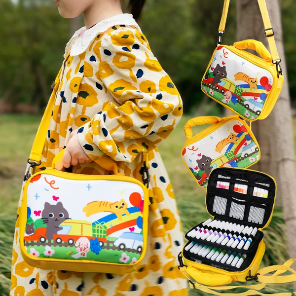 Paradise pack acrylic marker pen wholesale quick-drying color folding back children's students kindergarten gift painting watercolor