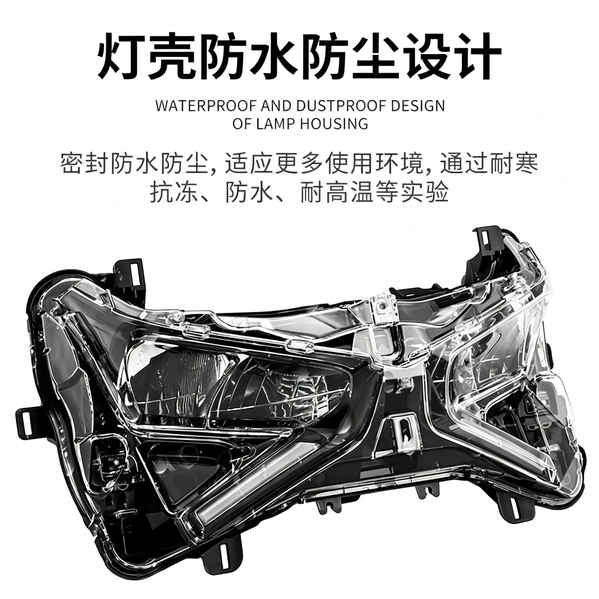 Suitable for Yamaha XMAX300 LED headlight assembly, front light, 23-26 motorcycle spotlight