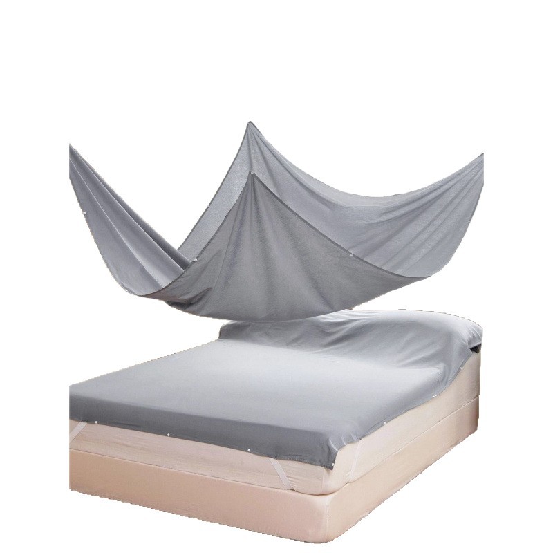 Saco de dormir sucio de hotel de algodón de viaje individual sábana de viaje funda de edredón de cuatro piezas portátil se puede dividir nuevo