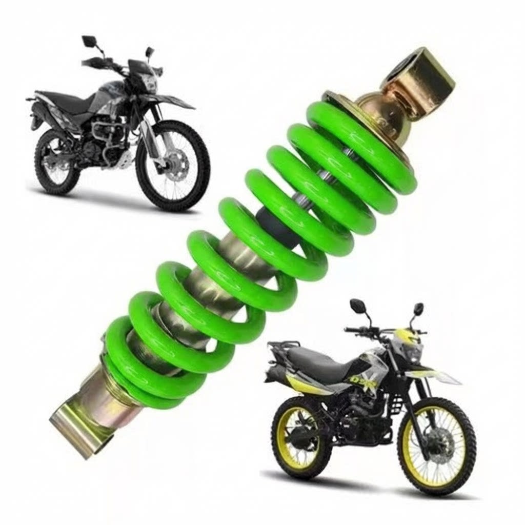 Off-Road Motorcycle Rear Shock Absorber Suitable for Mountain Bikes and Rally Cars, Universal Single Shock Absorber, Adjustable