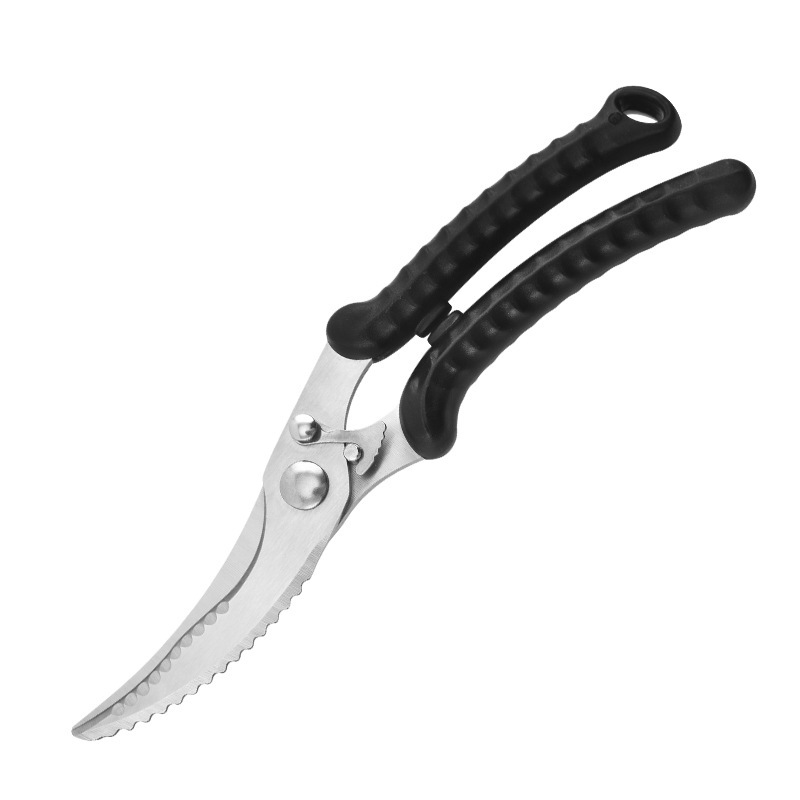 Potentes tijeras de hueso de pollo de acero inoxidable tijeras de cocina tijeras de alimentos tijeras multifuncionales tijeras de usuario doméstico