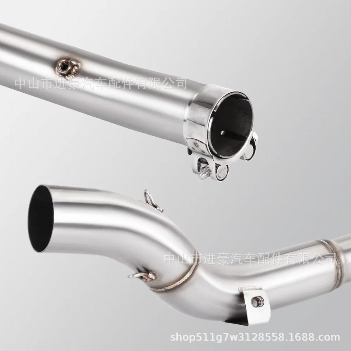 Modified for Suzuki Drz400S 400E(Dr650 2020-2022)/Drz400 Stainless Steel Middle Section