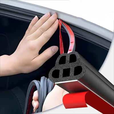 Avtomobil Qapısı Səs Keçirməyən Rezin Zolaq, Toz Keçirməyən və Səs Azaldan Zolaq