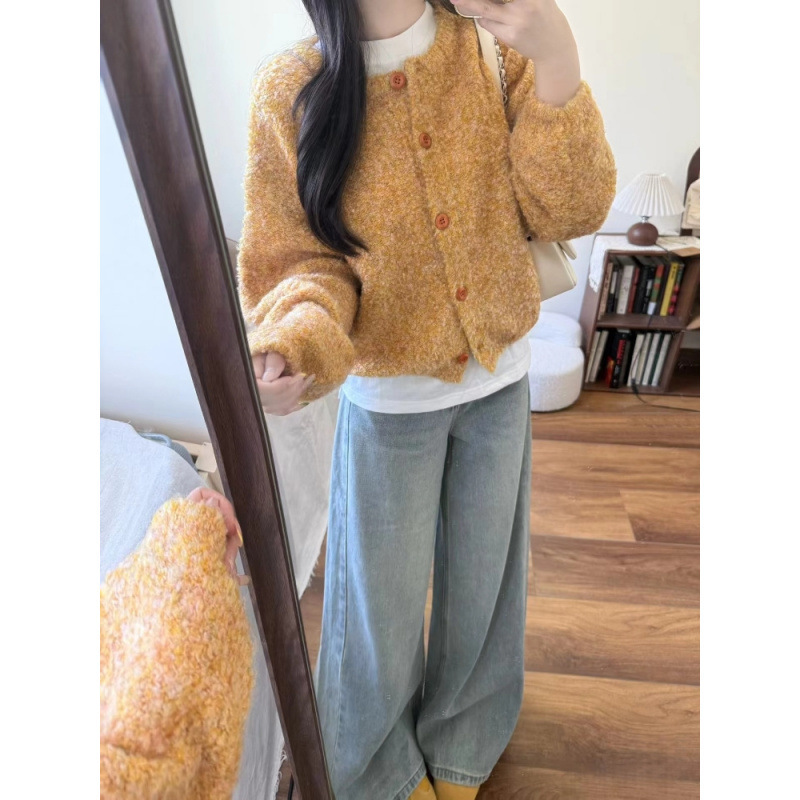 秋冬茶系一整套女新款穿搭梨形身材盐系高级感韩剧三件套装潮|undefined