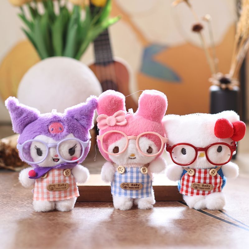 かわいいサンリオクロメペンダントぬいぐるみ人形kt猫バッグペンダントキーホルダー人形人形|undefined