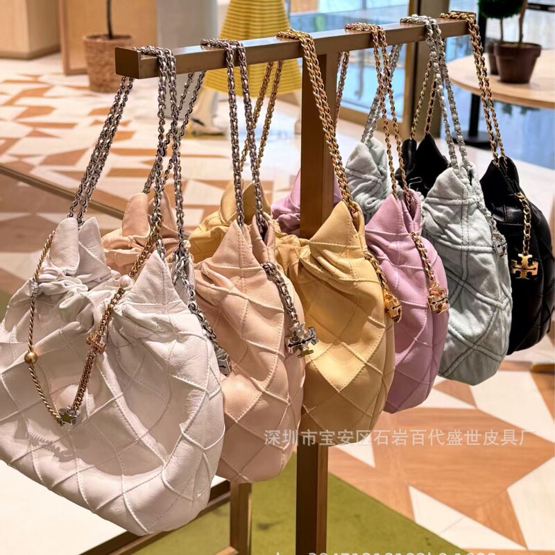 Cross-Border Tb New Style Hobo Bag Fleming Sheepskin Chain Shopping Bag 752 Single Shoulder Crossbody Handbag Denim Women's Bag Cross-Border Tb New Style Hobo Bag Fleming Sheepskin Chain Shopping Bag 752 Single Shoulder Crossbody Handbag Denim Women's Bag