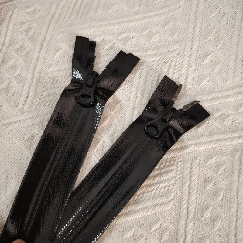 5番ナイロン国産光沢面防水両開尾CIDS1MR現物突撃服レインコート屋外防水ファスナー|undefined