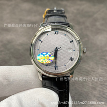 蝶飞经典罗马数字mks男女全自动机械表多功能条玎钢带腕表2024