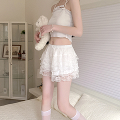 女性用レギンス、露出防止、夏用薄手、カールしない、ウェアラブルショーツ、パンプキンパンツ、安全パンツ、レース安全パンツ