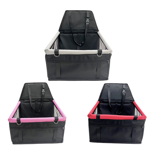 New Pet Car Seat Cover for Dogs and Cats, Safety Seat Bag for Rear Seat, Specialized for Outings, Water-Proof Car Seat Dog Bed