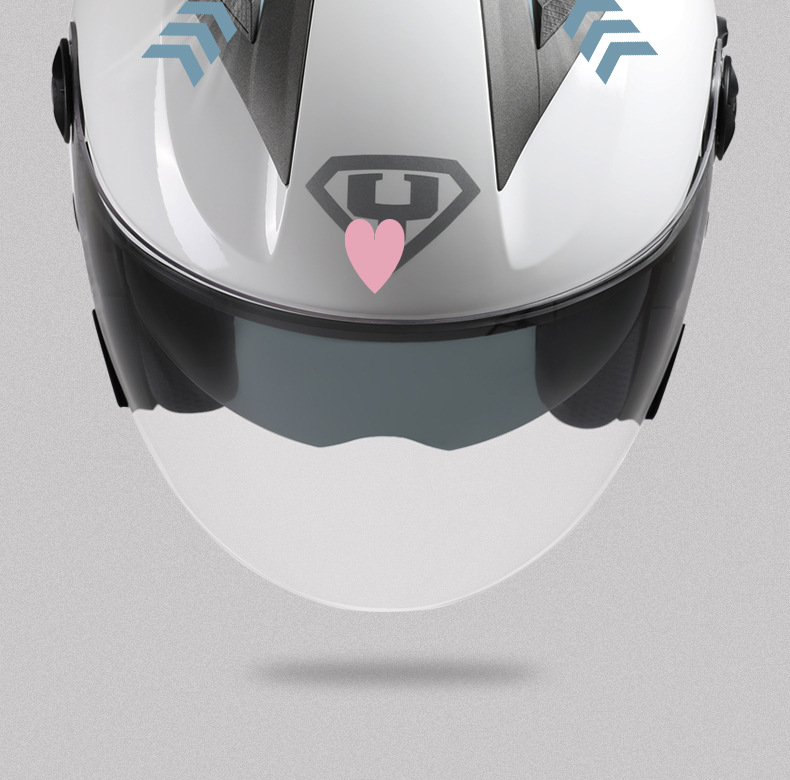 3C Certified Motorcycle Helmet Four Seasons Electric Car Half Helmet