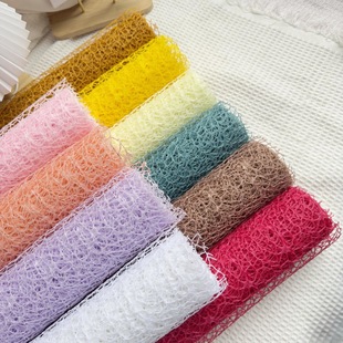 Factory wholesale bouquet lined with jacquard net flower packaging floral materials florist supplies DIY material accessories sets