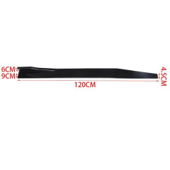 Car modification universal blade side skirt 48CM 75CM 120cM three-stage side skirt 2-meter 2.2-meter anti-collision
