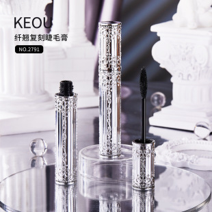 KEOU mascara slender thick curly waterproof non-blooming black mascara anti-sweat makeup makeup manufacturers