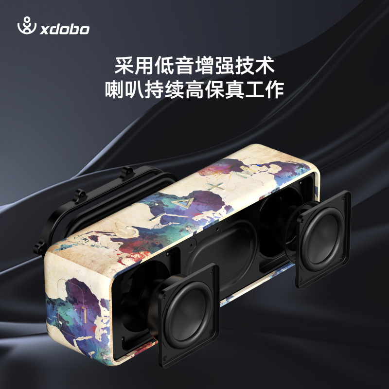 Xdobo喜多宝屋外bluetoothスピーカー携帯サブウーファ無線音響クロスボーダー適用|undefined