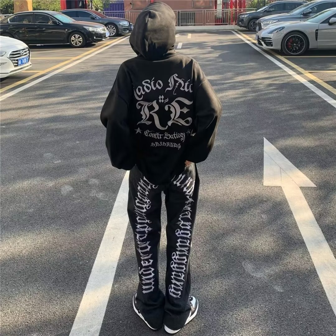 Vintage Hip Hop Denim Jeans