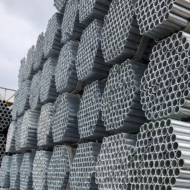 现货供应镀锌钢管 蔬菜大棚消防燃气走水热镀锌钢管 Q235镀锌管