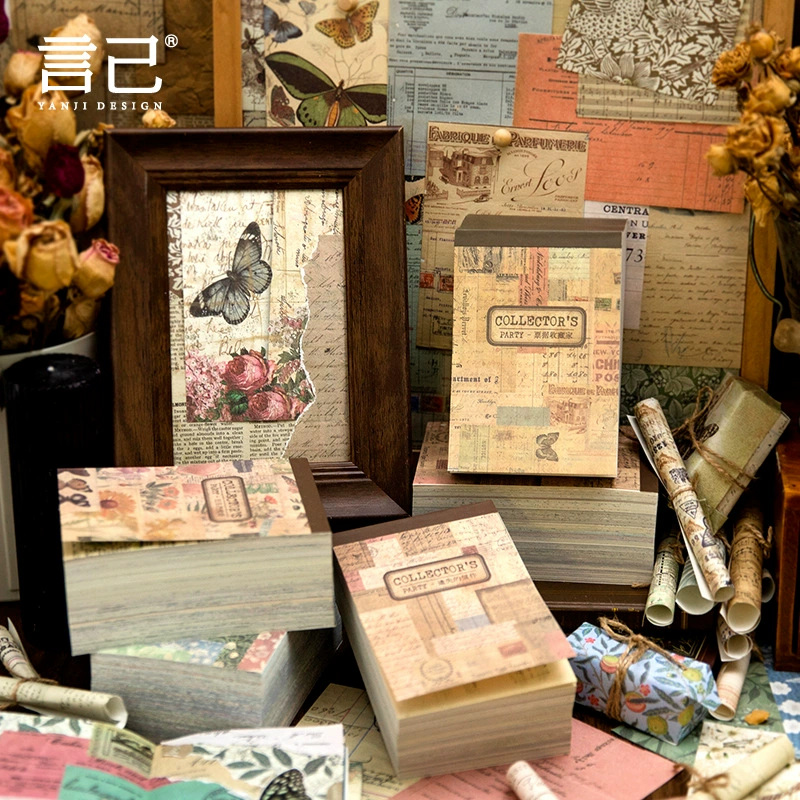 Серия материалов для коллекций Say & collector, бумага ручной работы, diy, сад, ветер, 4 модели