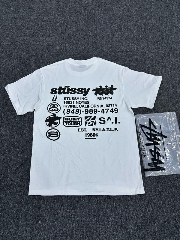 夏スティス スティス 2025 新しいメンズとレディース半袖 Tシャツメンズルーズヘビーウェイト高品質 Tシャツプリント|undefined