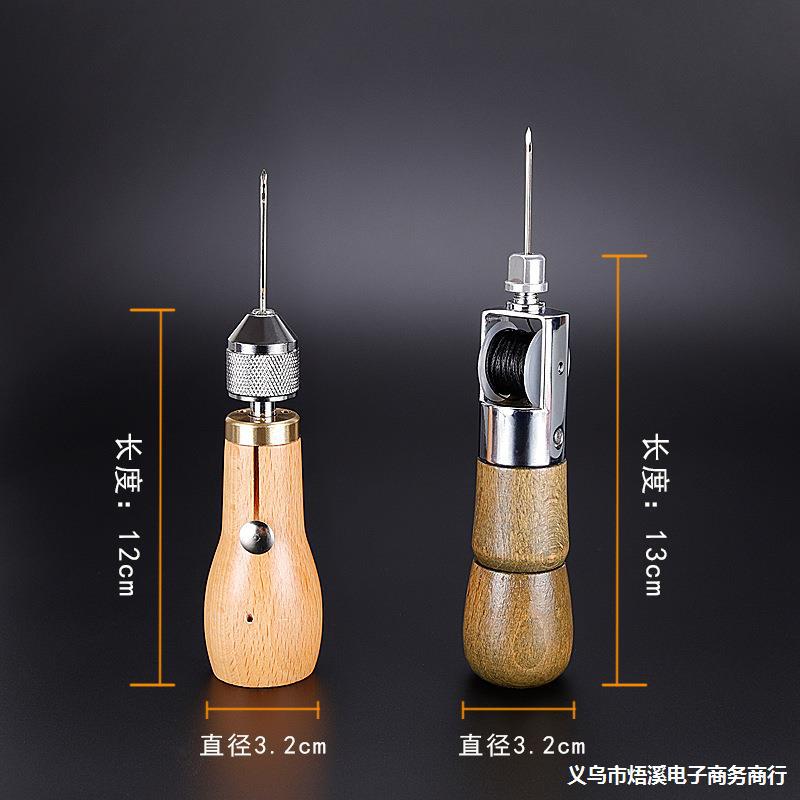 JI皮革手缝器皮艺皮雕DIY皮具手缝机皮包手工缝线勾线穿孔专用热