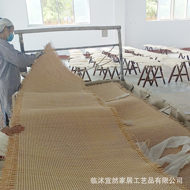 Yiran accesorios de seda de bambú tejidos a mano Estera de bambú duro pequeño diseño de la caja de almacenamiento de muebles Cruz de ratán de seda de Bambú
