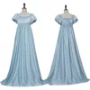 Long Britton Light blue dress