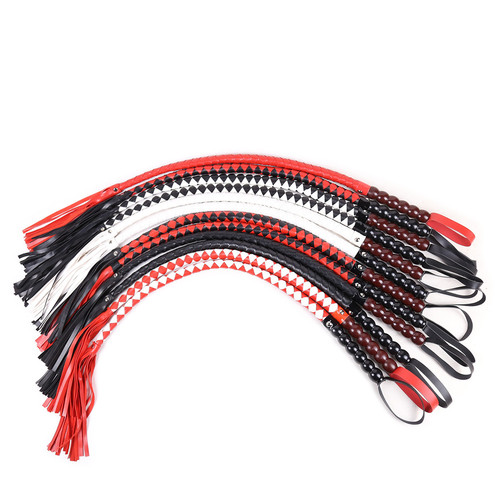 Sexy sm bundled pu leather whip black single whip cross-border horse whip pointer leather whip manufacturer wholesale one piece drop shipping