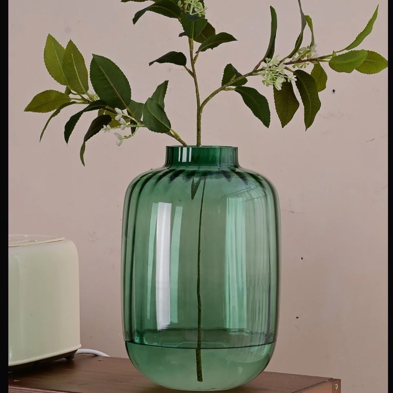 Moderno caballo borracho de madera colorido pan de vidrio gran abdomen agua transparente decoración floral sala de estar plantación de flores regalos de vacaciones