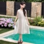女孩好看新款无袖背心裙