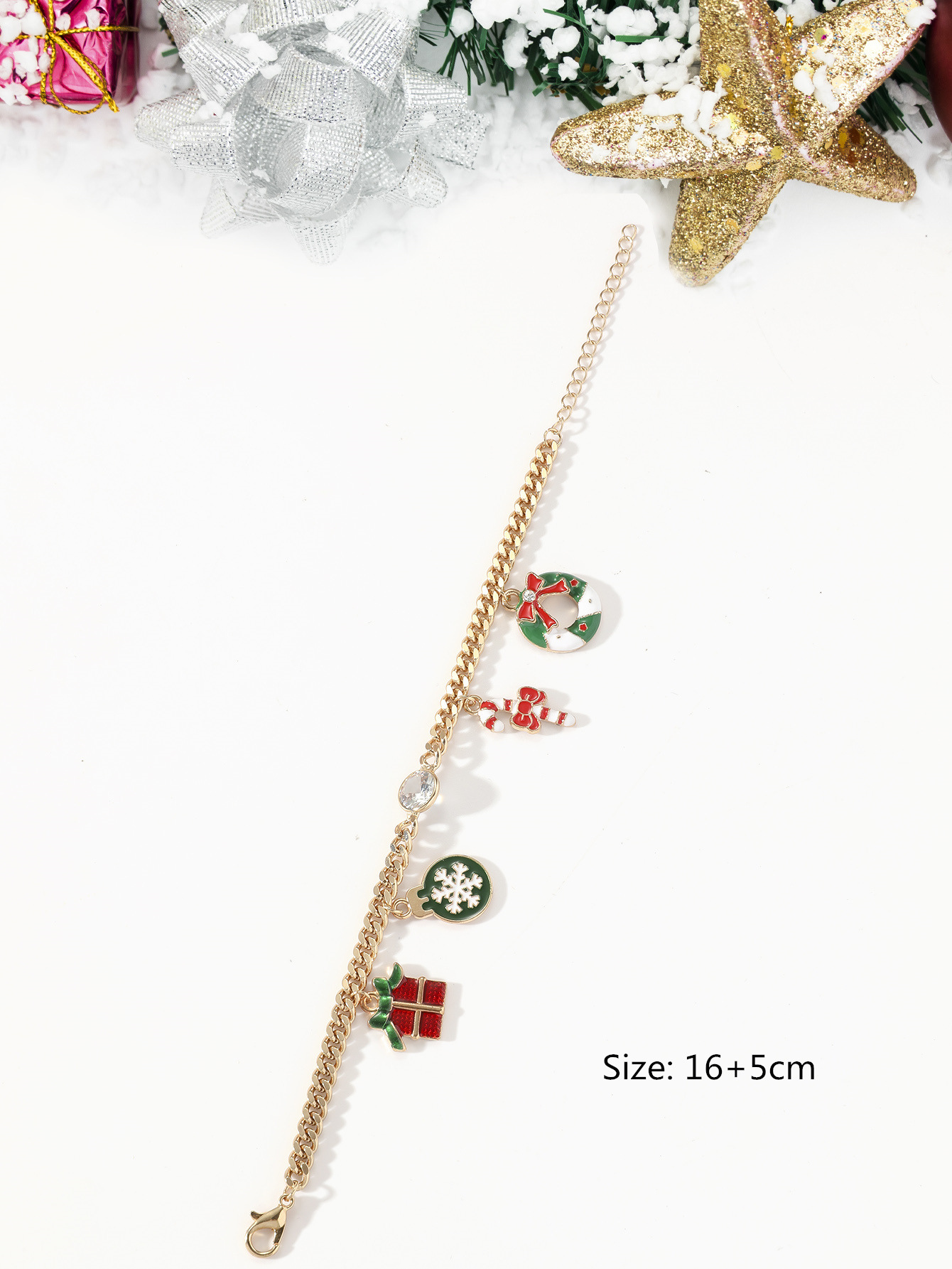 1 Piece Quantity Daily Occasion Cute Gift Box Alloy Plating Unisex Bracelets 1 Piece