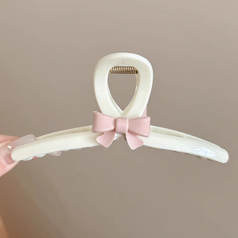 Clip de pelo de gran tamaño esmerilado simple Cabeza trasera updo horquilla de alto grado tiburón clip horquilla tocado al por mayor