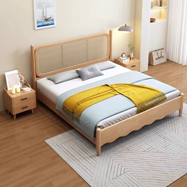 实木床;衣柜;电视柜