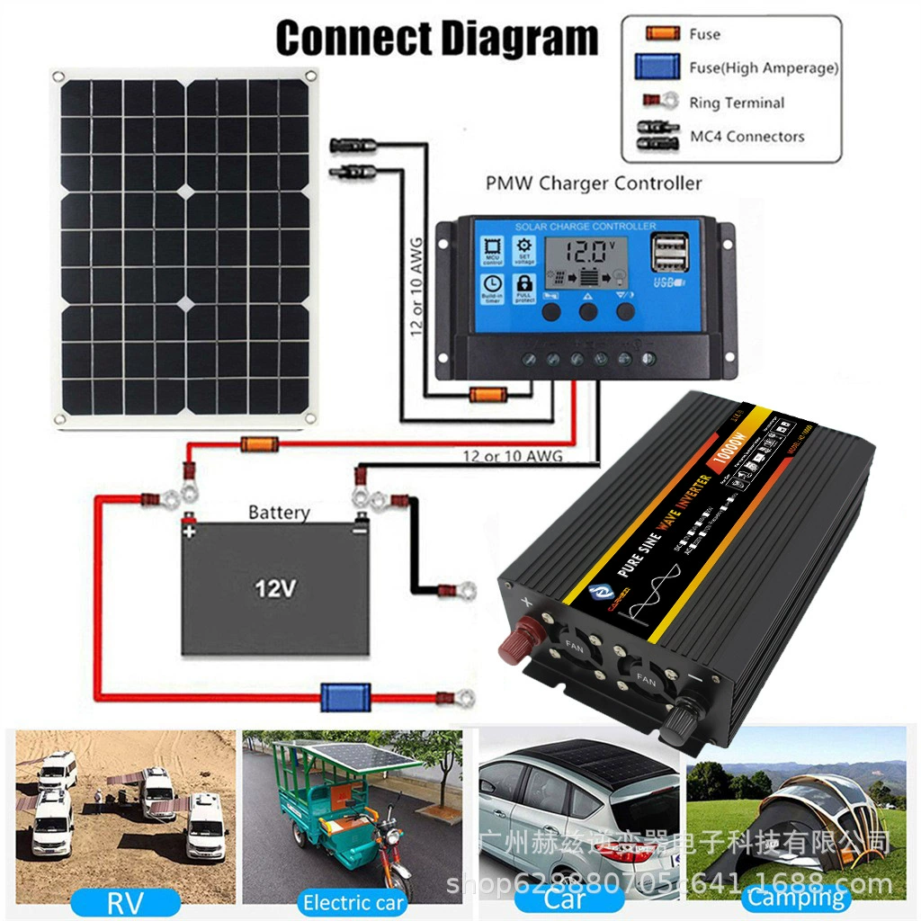 LED блок питания, 1500W, 12V/24V/48V/60V до 220V