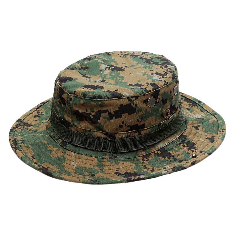 Cross-border supply of military fans round-brimmed hat outdoor Benny hat Python hat camouflage hat mountaineering sun hat spot