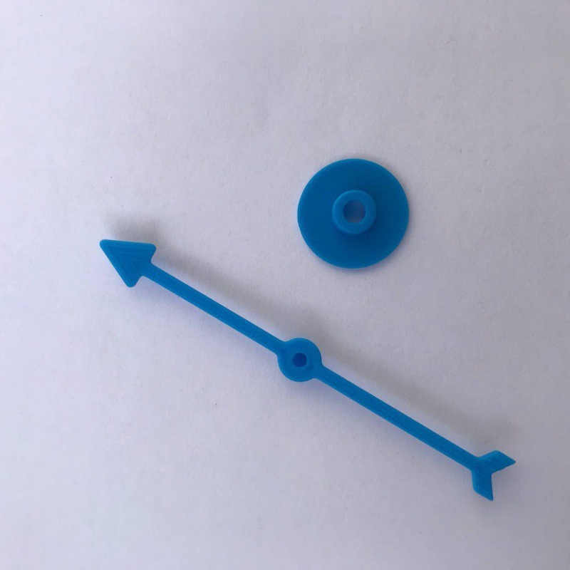 おもちゃプラスチックデジタル親子インタラクティブポインターポインター回転プラスチックアクセサリー教育啓発ターンテーブルゲーム DIY|undefined