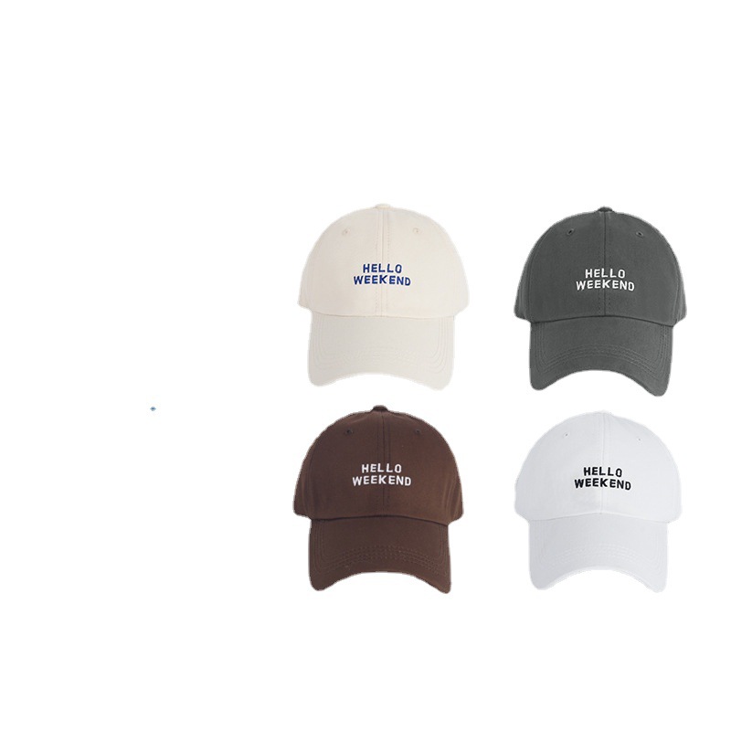 Casquette à visière pour femme, nouvelle casquette polyvalente, petite casquette de baseball tendance, printemps et automne_voghion.com