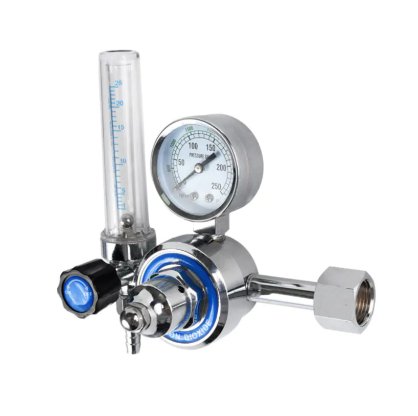 Ar氩气流量计二氧化碳流量表 CO2减压表 二氧化碳减压阀不加热款