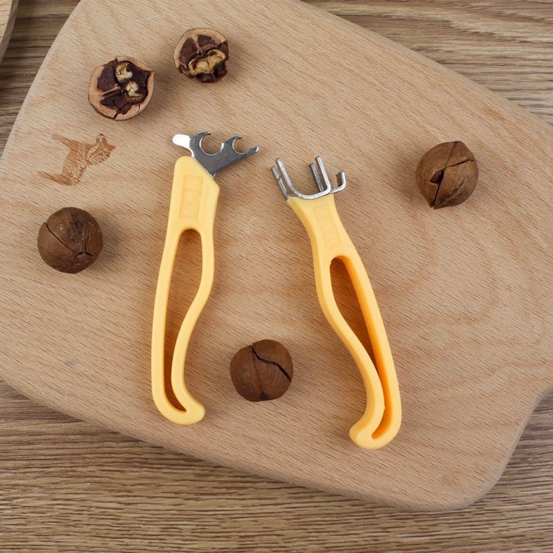 Casera de nueces tamaño avellanas picantes de nueces alicates de nueces de raíz de la cocina herramienta multifuncional de cáscara
